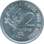 2 Centavos 1975-1978 Wertseite