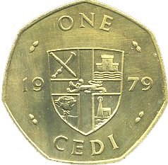 1 Cedi 1979 Wertseite