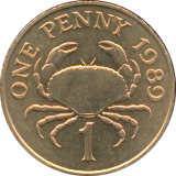1 Penny 1985-1990 Wertseite