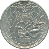 100 Lire 1995 Wertseite