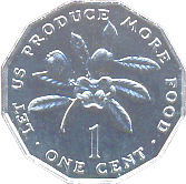 1 Cent 1983 Wertseite