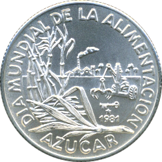 5 Peso 1981 Bildseite