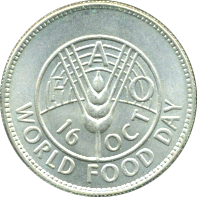 1 Rupee 1981 Motivseite