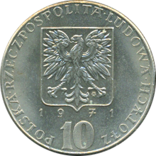 10 Złotych 1971 Wertseite