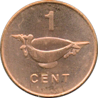 1 Cent 1977-1983 Wertseite