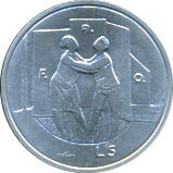 5 Lire 1976