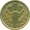 1 Cent 1982, 1990, 1992, 1997, 2004 Wertseite