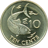 10 Cents 2007 Wertseite