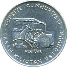 2½ Lira 1970 Motivseite