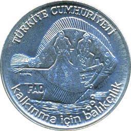 5 Lira 1980 Motivseite